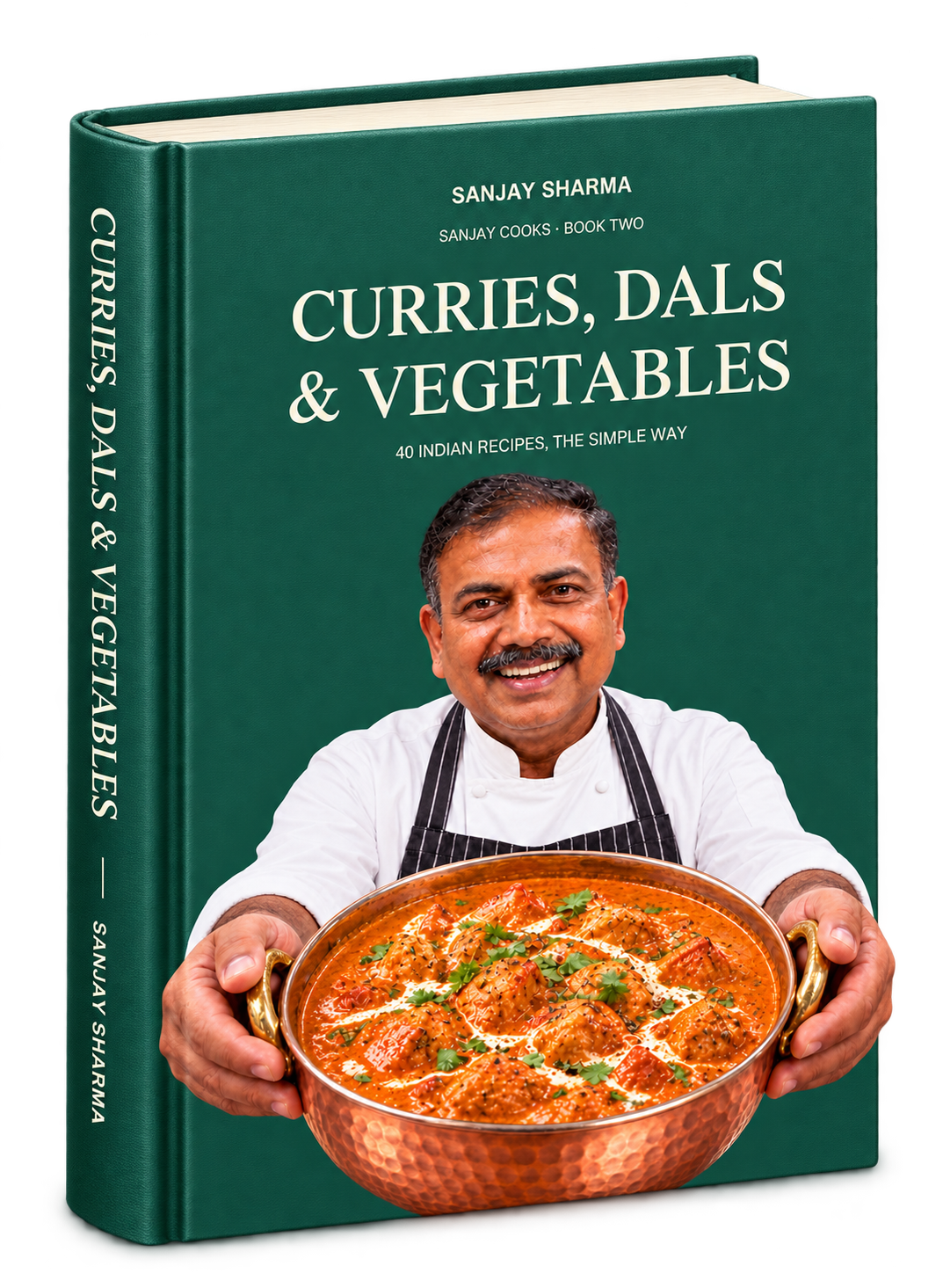 Curries, Dals & Vegetables hardcover cookbook