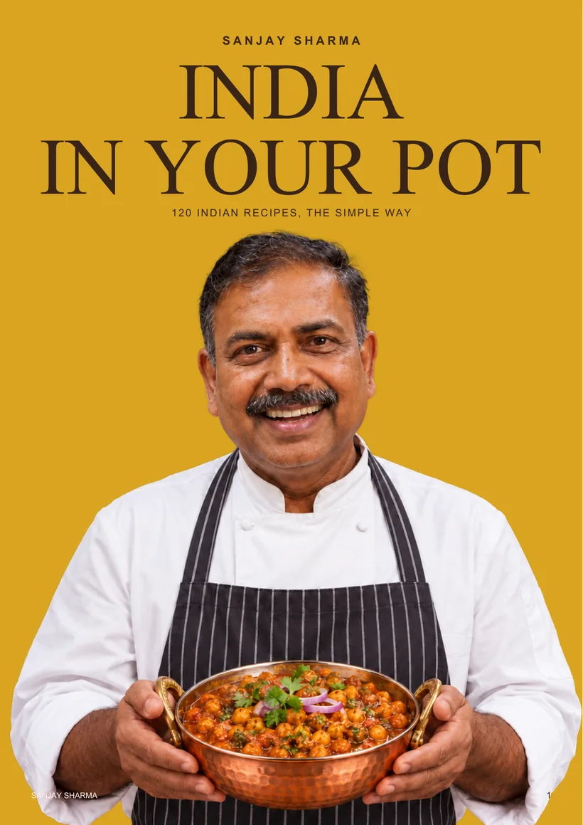 India in Your Pot by Sanjay Sharma, book cover