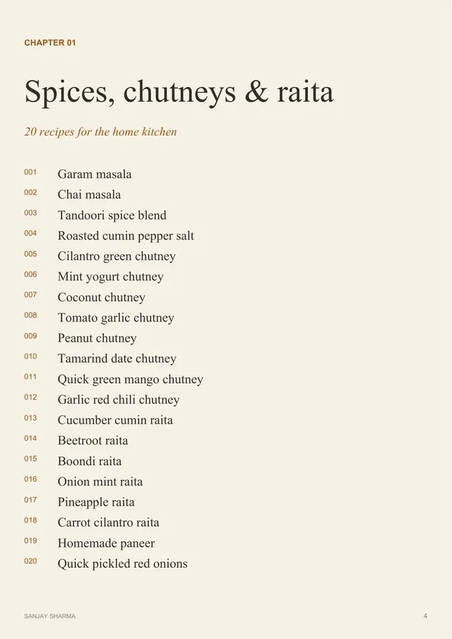 Chapter 1, at a glance