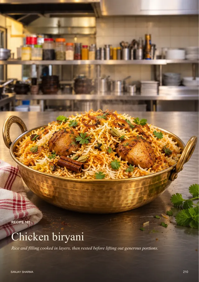 Chicken biryani