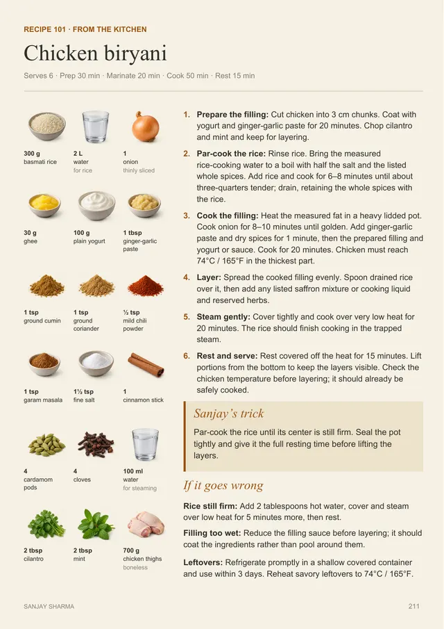 …its recipe page